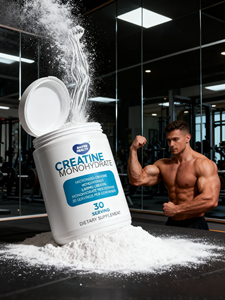 Créatine Monohydrate en Poudre 3000 mg, 30 Doses, 300g pour Adultes, Soutien Immunitaire, Durée de Conservation de 24 Mois – Fournisseur OEM/ODM - Product Image 4