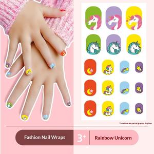 Pegatinas de Uñas para Niñas, Diseños de Dibujos Animados, Adhesivos para Uñas, Decoración para Fiestas de Cumpleaños, Maquillaje y <span class=keywords><strong>Manicura</strong></span> - Product Image 4