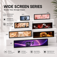 Layar Sentuh Ultra Lebar LCD Monitor Bar Terentang Desktop Interaktif Tampilan Digital Signage Komersial OEM ODM