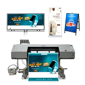 2024 Factory Direct Sale Small Hybrid UV Printer I3200 for Canvas Bag Metal Sheet Printing