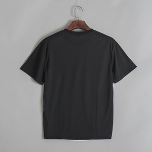 <span class=keywords><strong>T</strong></span>-<span class=keywords><strong>shirt</strong></span> da Uomo <span class=keywords><strong>Bianca</strong></span> per Sublimazione con <span class=keywords><strong>Fronte</strong></span>, <span class=keywords><strong>Retro</strong></span> e Maniche Nere - Product Image 2