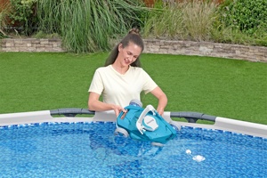 Bestway 58765 trên mặt đất hồ bơi phụ kiện không dây tự động hồ bơi máy hút bụi <span class=keywords><strong>Robot</strong></span> - Product Image 2