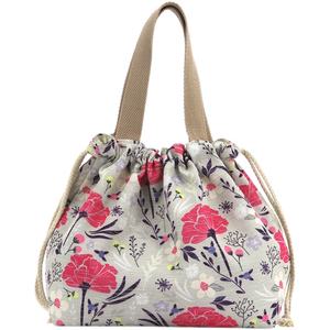 Nouveau mignon imperméable décontracté fourre-tout sac à déjeuner stockage à la mode petit sac en tissu pour les employés de bureau femmes pour Bento boîtes à déjeuner - Product Image 5