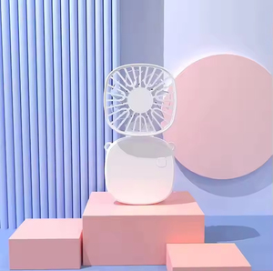 Mini ventilateur portable rechargeable par USB, ventilateur électrique personnel à main, trois options, plastique durable pour les voyages, l'extérieur et les hôtels - Product Image 6