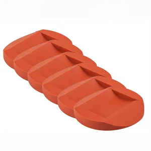 最佳家具垫硅橡胶脚轮杯床挡地板保护器适用于所有地板和车轮脚轮橡胶轮挡块