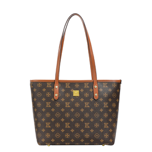 Sac fourre-tout portable antivol en PU de grande capacité et tendance. Sac à main de créateur à motifs géométriques pour l'été et l'automne - Product Image 4