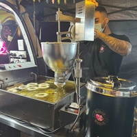 Distributeur de mini-beignets électrique manuel, Loukoumades, Belshaw, extrudeur de boules de beignets, déposeur