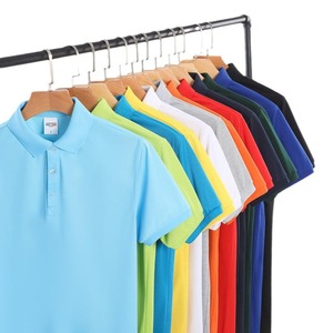 Camisas Polo personalizadas para hombre, 100% algodón, patrón sólido, manga corta, solapa, ajuste holgado, ropa de trabajo, uniformes de equipo, publicidad - Product Image 3