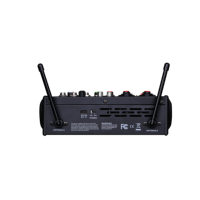 Console de mixage audio mini professionnelle 4 canaux pour microphone sans fil USB DSP, construction métallique, suppression du bruit pour studio