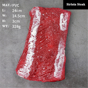 เนื้อปลอม PVC ชิ้นเนื้อสันในดิบ ซีร์โลอินสเต็กเทียม อาหารจำลอง PU เป็ดย่าง ไก่ อาหารปลอม อุปกรณ์ประกอบฉาก - Product Image 4