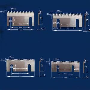कारखाने प्रत्यक्ष बिक्री HSs ने फिल्म पेपर टेप अनुकूलित आकार को काटने के लिए ब्लेड तेज औद्योगिक सेरेट ब्लेड देखा - Product Image 5