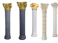 Pilier de moule de colonne romaine durable personnalisé pour la coulée de béton domestique pour la conception architecturale