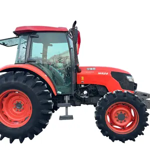 second hand KUBOTA M854KQ with cab tractors agriculture 85 HP agriculture equipment and tools tractor