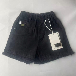 <span class=keywords><strong>Pantaloncini</strong></span> Casual alla Moda per Bambine, in Morbido Cotone Elasticizzato, Comodi con Vita Elastica per Uso Quotidiano - Product Image 6