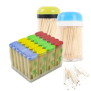 Cinnamon Toothpicks High Quality Custom Cinnamon Bamboo Wooden Mini Flavored Toothpicks