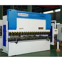 Cintreuse de tôles en acier inoxydable CNC 3+1 axes entièrement automatique WC67K, barre de torsion 125T3200 100T4000, nouveau moteur