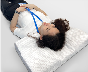 Almohada Cervical para Dormir, Funda Extraíble para Aliviar el Dolor de Cuello y Hombro, Espuma Viscoelástica, Cuña para Cama - Product Image 3