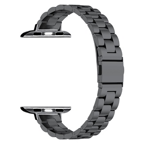 <span class=keywords><strong>Cinturino</strong></span> in acciaio inossidabile a tre perline per orologio <span class=keywords><strong>Apple</strong></span> 38MM 40MM 41MM 42MM 44MM 45MM 49MM - Product Image 3
