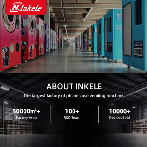 Inkele新款智能触摸屏手机外壳自动售货机，带紫外打印机双赢高利润商业解决方案 - Product Image 5