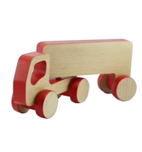 Faggio in legno Mini camion giocattolo per auto giocattolo in legno in miniatura camion giocattolo per auto giocattolo per camion in legno - Product Image 6