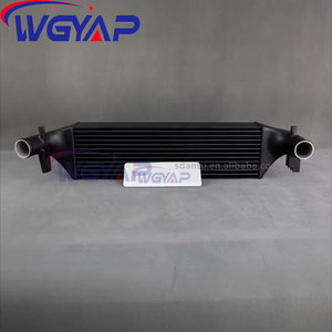 Radiador Intercooler WGYAP para Volkswagen Polo <span class=keywords><strong>G</strong></span>/T/I y Audi A1 1.4T/1.8T/2.0TSI FAW Nuevo de Aluminio Negro 1 Año de Garantía - Product Image 4