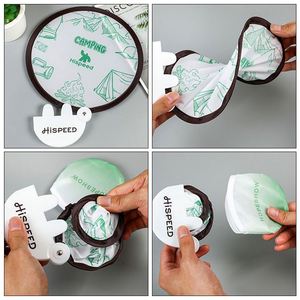 Abanicos Plegables Sublimables Promocionales con Logotipo Personalizado, Abanicos Publicitarios Portátiles con Bolsa para Eventos - Product Image 4