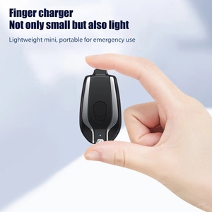 Mini <span class=keywords><strong>batterie</strong></span> <span class=keywords><strong>externe</strong></span> de charge rapide d'usine 1500mAh, <span class=keywords><strong>batterie</strong></span> <span class=keywords><strong>externe</strong></span> de poche Android type-C, porte-clés, chargeur d'urgence pour <span class=keywords><strong>iPhone</strong></span> - Product Image 3