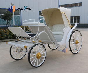 अनुकूलित पैनी छोटी बग्गी गाड़ी दो पहियों काले पुनी घोड़े गाड़ी/घोड़े के लिए घोड़े गाड़ी गाड़ी - Product Image 5