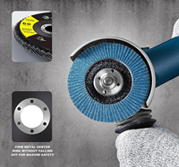 20 Pcs Flap Discs 60 Grit 115mm Zirconia Grinding Discs Tipe 29 untuk Mesin Gerinda Sudut untuk Mengamplas dan Menggerinda Logam Kayu Stok AS