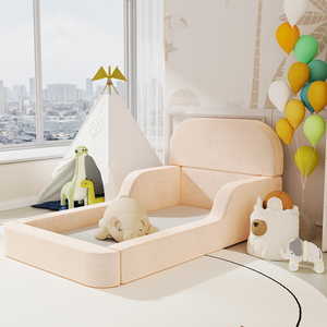 Nouveau design Canapé-lit enfant en mousse compressée DIY OEM ODM Canapé magique en éponge pour tout-petits pour <span class=keywords><strong>salle</strong></span> <span class=keywords><strong>de</strong></span> <span class=keywords><strong>jeux</strong></span> et chambre d'enfant - Product Image 1