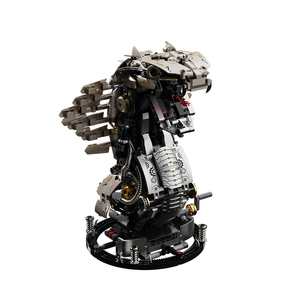 MJ13095 Ensemble de blocs de construction éducatifs créatifs semi-mécaniques <span class=keywords><strong>King</strong></span> Cobra pour enfants, <span class=keywords><strong>jouet</strong></span> de collection en plastique Juguetes - Product Image 1