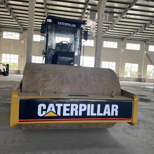 Rodillo Compactador Usado CAT CS683E Caterpillar, Rodillo Compactador Pesado para Carreteras, Máquina de Construcción de Ingeniería Usada - Product Image 6
