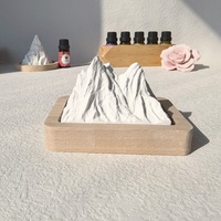 Pierre aromatique en forme de montagne de l'Himalaya, diffuseur de parfum décoratif pour la maison, la voiture et l'aromathérapie intérieure