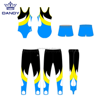 Justaucorps Dandy à sublimation personnalisée justaucorps de gymnastique pour hommes