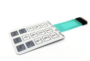 Exquisite Surface Digital Membrane Keypad Custom-designed Anti-scratch Clear PVC <b>Plastic</b> <b>Sheet</b> for Mechanical Equipment - Product Image 2