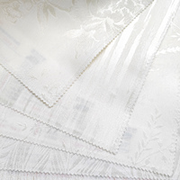 Tissu Jacquard Organza pour Rideaux Transparents – Vente en Gros au Mètre pour Projets de Draperies Décoratives pour Fenêtres
