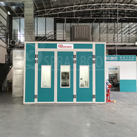 Cabines de peinture électriques populaires pour la peinture automobile et les pièces mécaniques