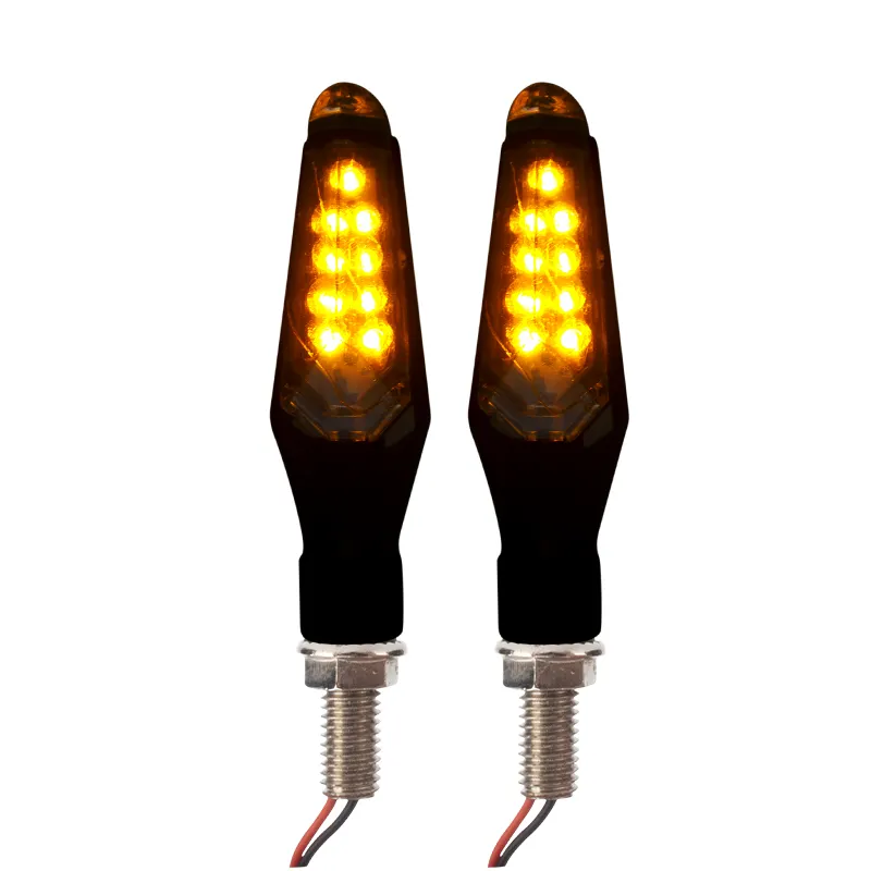 Universal Fit Mini LED Turn Signal Light Motorcycle Body Parts Indicators Lights