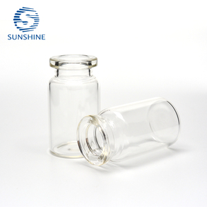 Commercio all'ingrosso 10ml fondo piatto chiaro laboratorio <span class=keywords><strong>Gas</strong></span> cromatografia fiala crimpatura superiore GC spazio di testa tubolare fiale di vetro per la vendita - Product Image 4