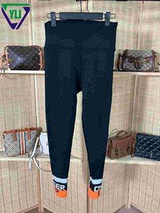 YongLiJia di seconda mano pantaloni da Yoga spessi Leggings Logo set Yoga completo da <span class=keywords><strong>donna</strong></span> Leggings da ginnastica vestiti usati - Product Image 4