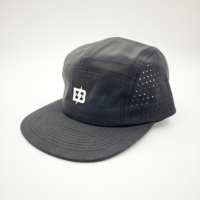 Gorra Snapback de 5 Paneles sin Estructura, Personalizada con Bordado 3D, para Deportes al Aire Libre y Playa, 100% Algodón, Ajustable, Unisex, para Adultos