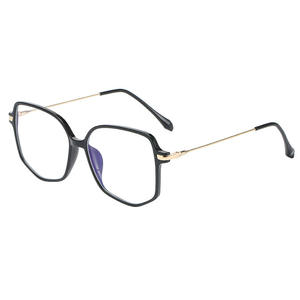 Montures de lunettes T2-1007 irrégulières en TR90, monture complète, anti-lumière bleue, lunettes d'ordinateur unisexe, verres en acétate, origine Taizhou - Product Image 3