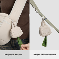Pochette ultra-légère et compacte, sans effort pour les promenades quotidiennes avec votre chien, mini pochette légère pour sacs à déjections canines pour les promenades quotidiennes.
