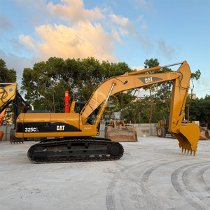 Excavatrice minière d'occasion de 25 tonnes CAT325C avec moteur à injection directe, excavatrice d'occasion remise à neuf CAT 325C 325D 325B pour travaux de terrassement - Product Image 4