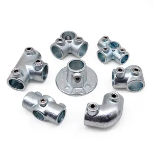 Hot Dip Galvanized Malleable Iron Key Clamp Fittings