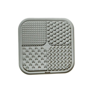 Custom Non-Slip Dogs Licking <b>Mat</b> with Suction Cups Premium Slow Feeder Peanut Butter Lick Pads - Product Image 5