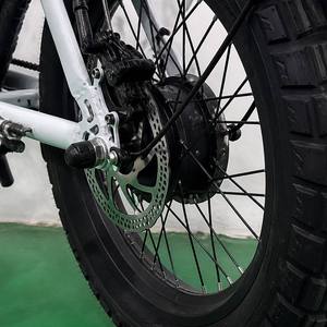 Vélo électrique AILEDI Retro Scrambler 20 pouces avec pneus larges 4.0, panier de rangement, 48V 750W 1000W, vélo électrique tout-terrain - Product Image 5