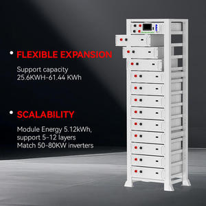 Solution ESS résidentielle haute tension 15-77 kWh, batterie lithium 154V-768V 100Ah, stockage d'énergie parallèle monté sur rack - Product Image 2