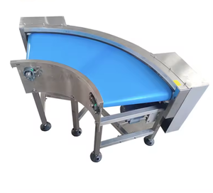 90 độ đường cong PU vành đai băng tải/vòng tròn vành đai băng tải - Product Image 3