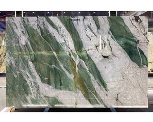 Losa de cuarcita de Jade Bada Natural para interiores, resistente al agua con vetas únicas para Barra de isla de cocina personalizada - Product Image 2